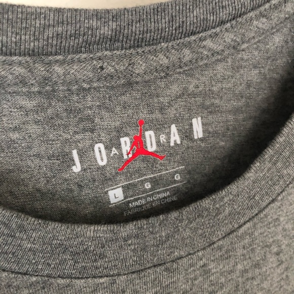 Air Jordan Chest Logo Short Sleeve Tee T Shirt - Picture 4 of 4